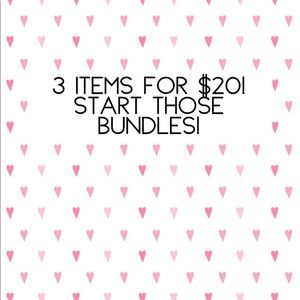 Bundle sale!